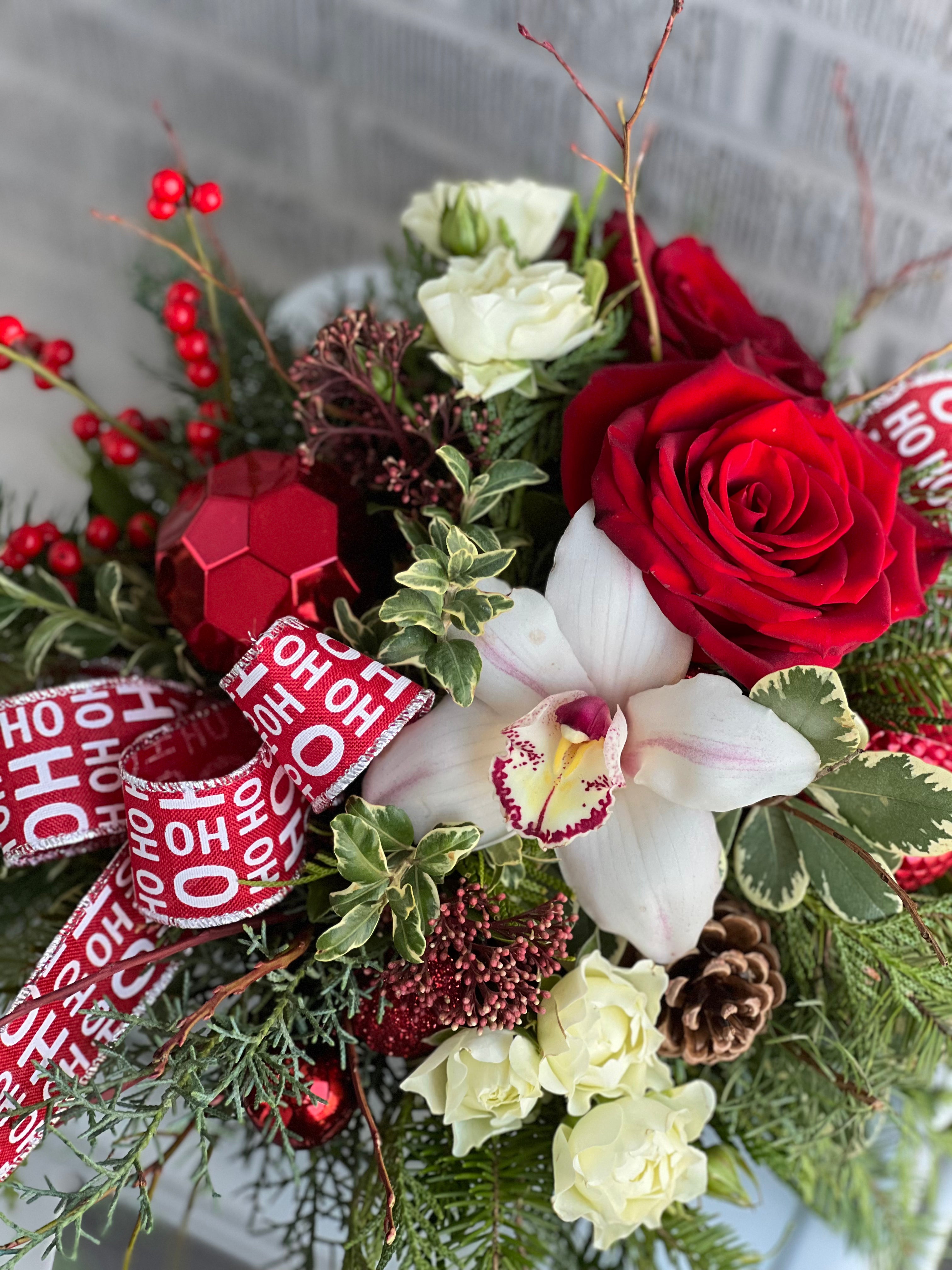 Classic Custom Winter Centrepiece