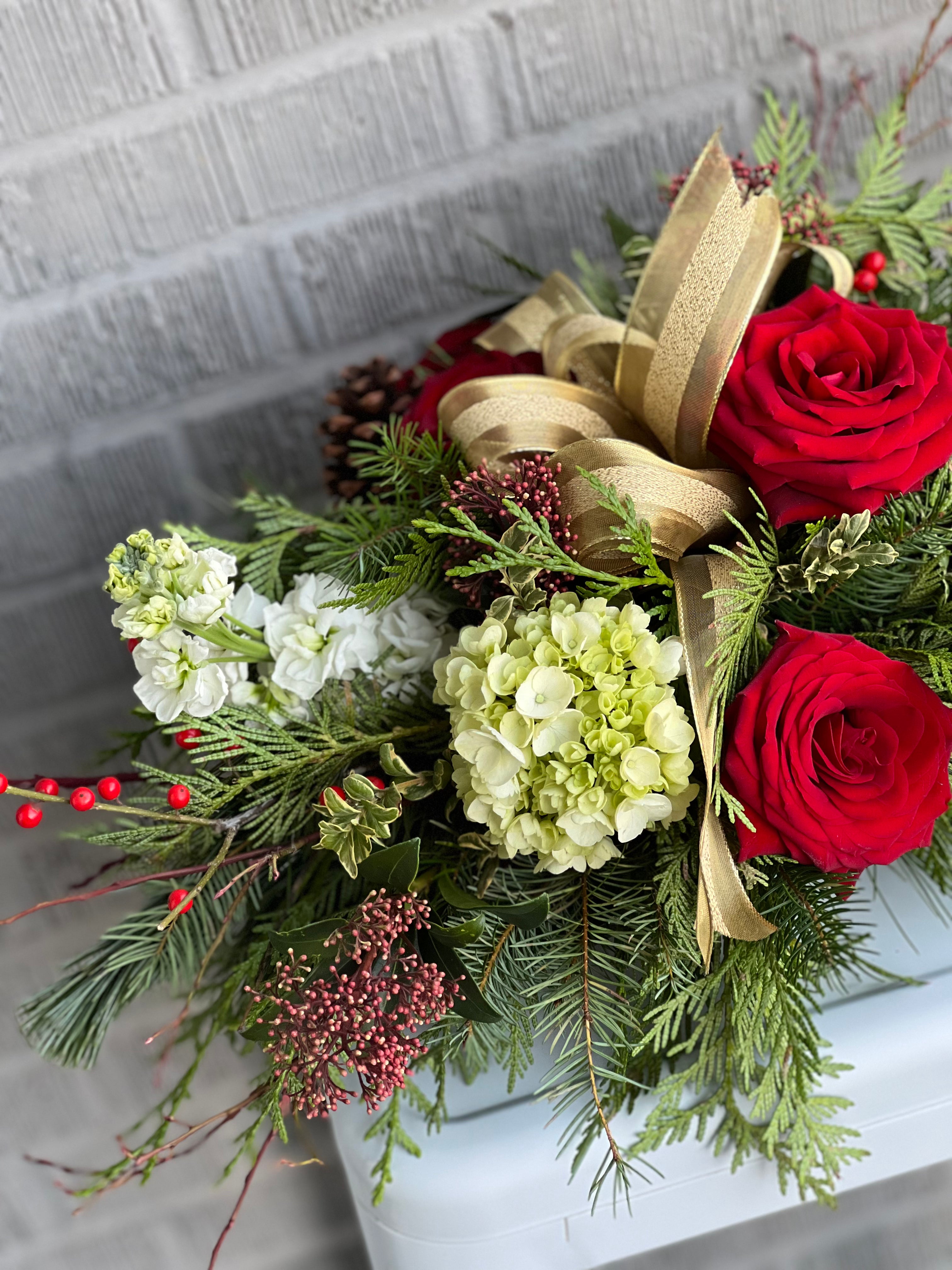 Classic Custom Winter Centrepiece