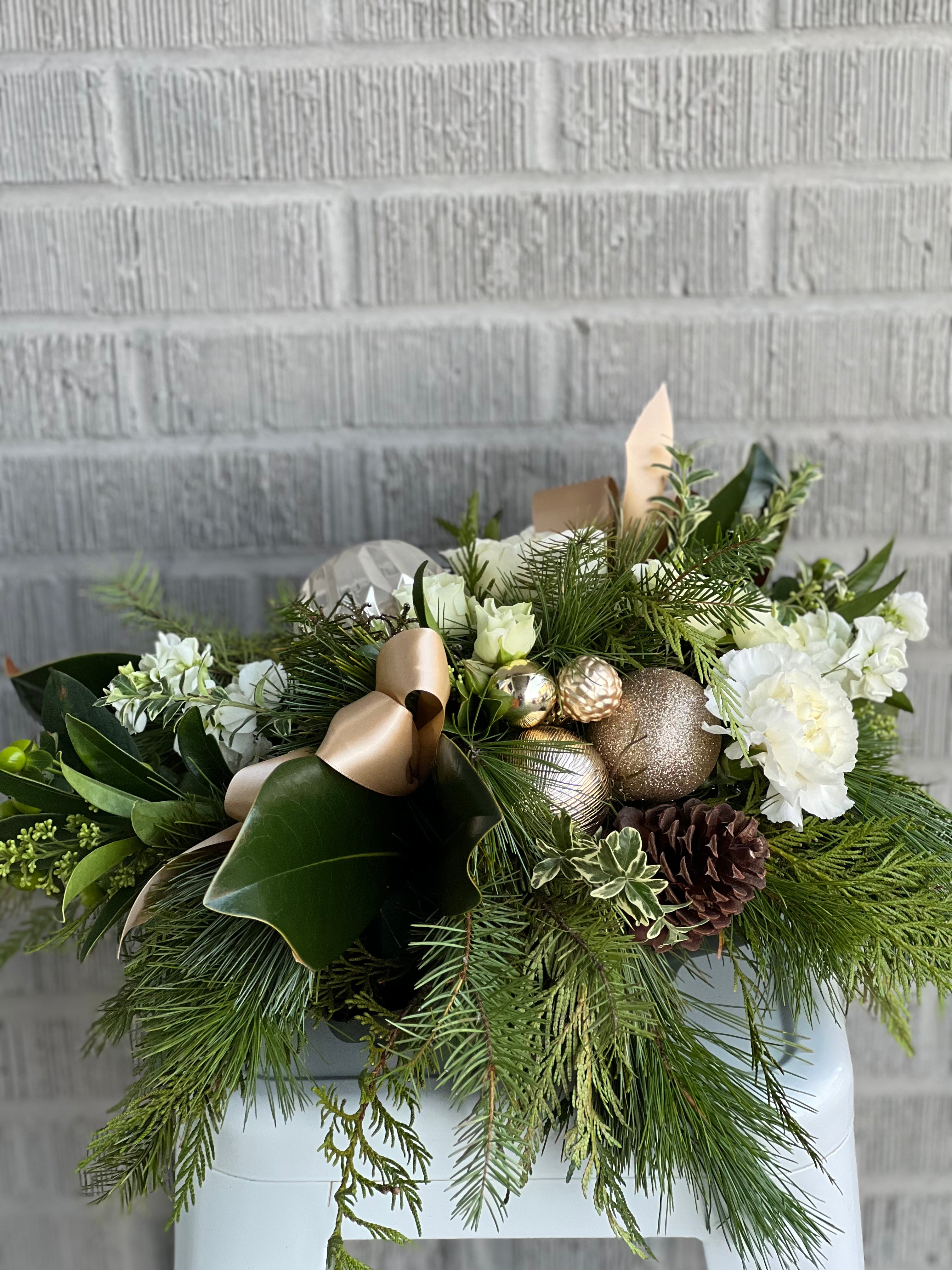 Classic Custom Winter Centrepiece